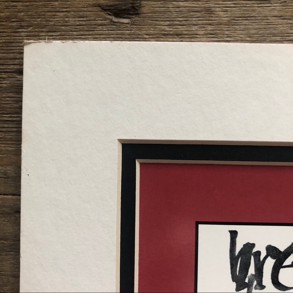 Exhale & Breathe Prints With Double Mats 8x10 - Picture 14 of 15